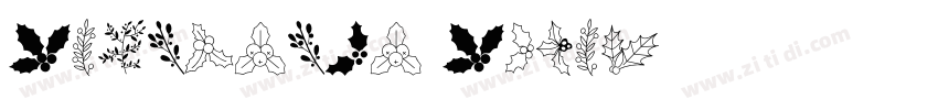 Mistletoe Magic字体转换